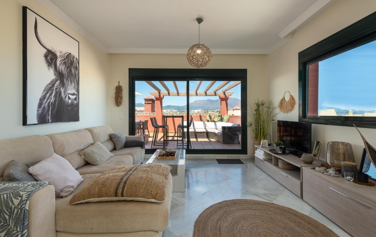 Colinas El Hacho 2320 Sea View Lägenhet Manilva Exteriör bild